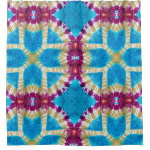 Colourful Abstract Kaleidoscope Tie Dye Pattern 