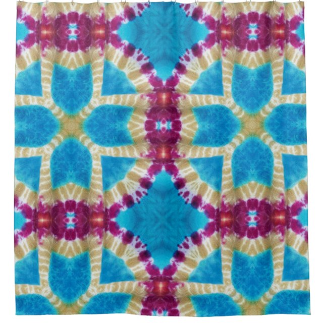 Colourful Abstract Kaleidoscope Tie Dye Pattern  (Front)