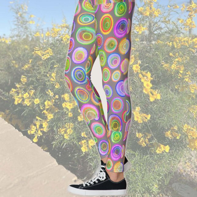 Colourful Abstract Leggings (Creator Uploaded)