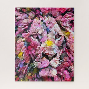 Colourful Abstract Lion   Challenging Hard  Jigsaw Jigsaw Puzzle