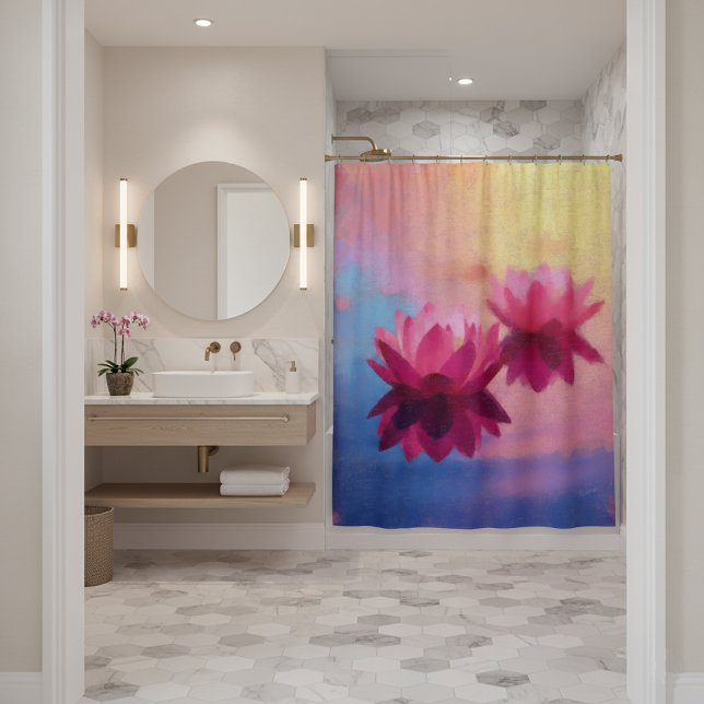 Colourful Abstract Lotus Flowers (Creator Uploaded)