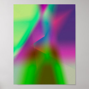 Colourful abstract minimal editable add your text poster
