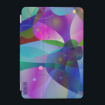 Colourful abstract modern art iPad mini cover<br><div class="desc">Modern colourful abstract art.</div>