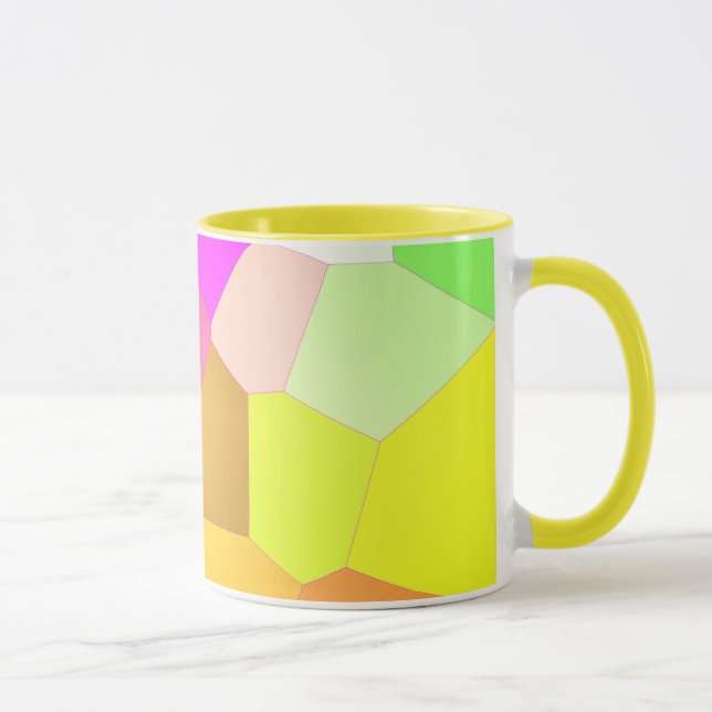 Colourful Abstract Mug (Right)