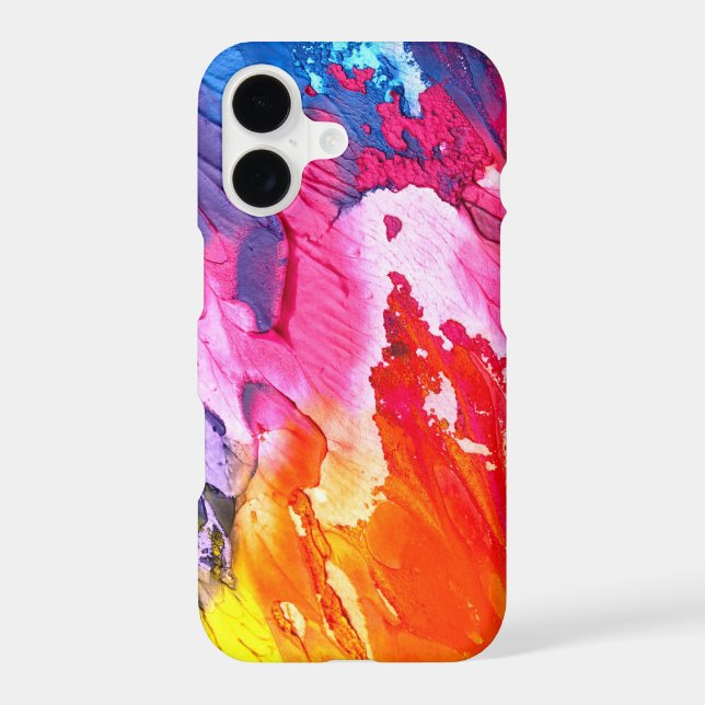 Colourful Abstract Paint Custom (Back)