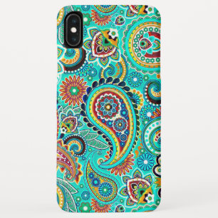Colourful Abstract Paisley iPhone XS Max Case
