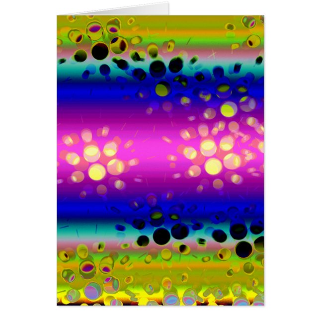 Colourful Abstract Pattern (Front)