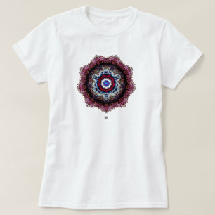 Colourful abstract pattern (alien eye) T-Shirt