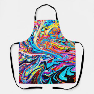 Colourful Abstract Pattern Apron