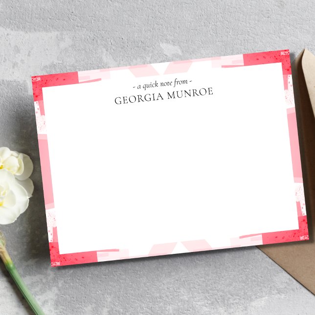 Colourful Abstract Pattern Art Personalized  Card (Creator Uploaded)