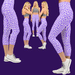 Colourful Abstract Pattern Capri Leggings<br><div class="desc">Colourful Abstract Pattern.</div>