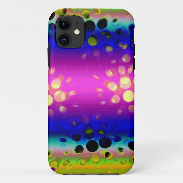 Colourful Abstract Pattern Case-Mate iPhone Case (Back)