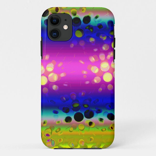 Colourful Abstract Pattern Case-Mate iPhone Case (Back)