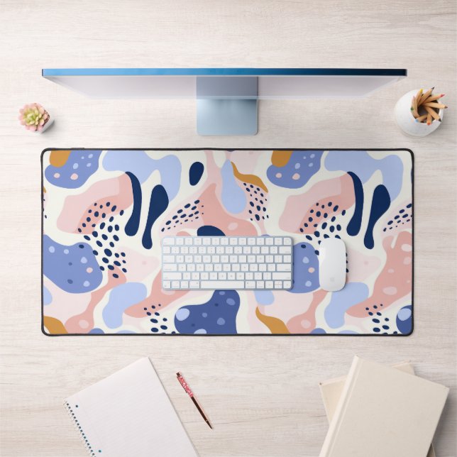 Colourful Abstract Pattern  Desk Mat (Office 1)