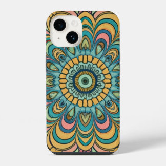 Colourful Abstract Pattern iPhone 14 Case