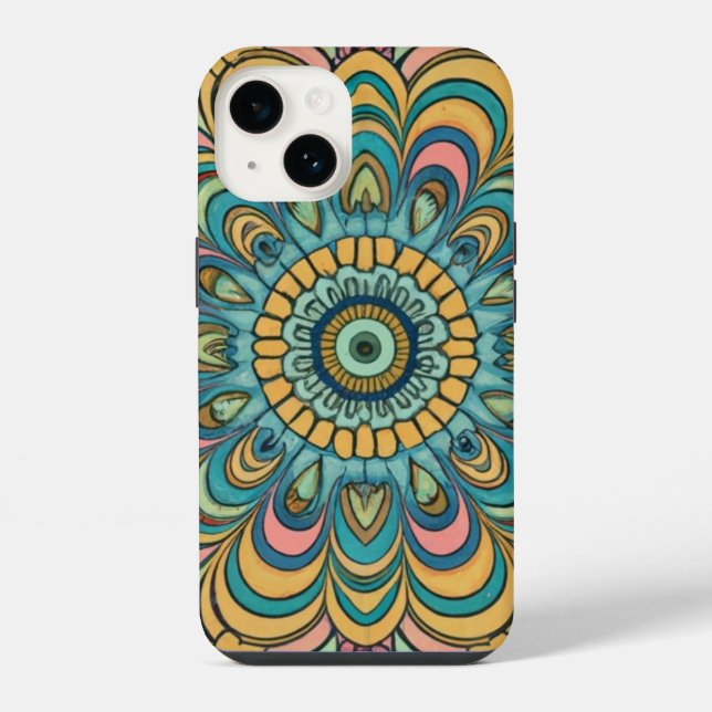Colourful Abstract Pattern iPhone Case (Back)