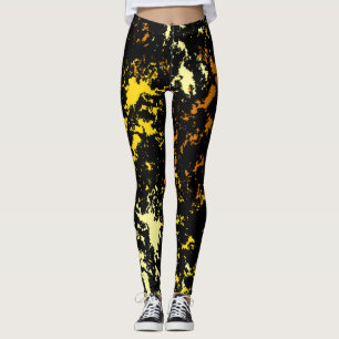 Colourful Abstract Pattern Leggings