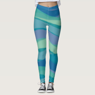 Colourful Abstract Pattern Leggings