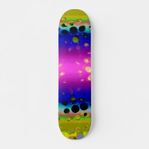 Colourful Abstract Pattern Skateboard