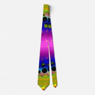 Colourful Abstract Pattern Tie