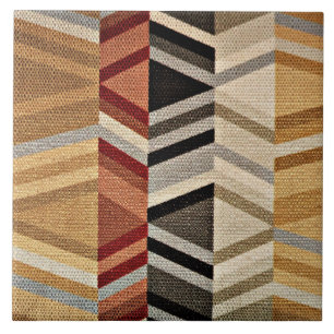 Colourful Abstract Pattern Tile