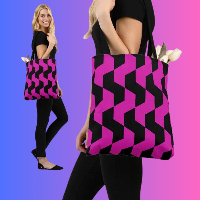 Colourful Abstract Pattern                        Tote Bag (Creator Uploaded)