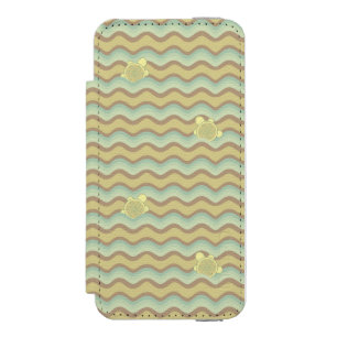 colourful abstract pattern, waves incipio watson™ iPhone 5 wallet case
