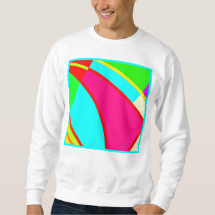 Colourful Abstract Patterns Art Sweatshirt