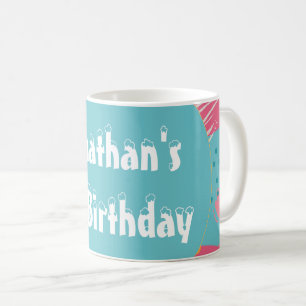Colourful Abstract Personalized Coffee Mug