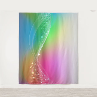 Colourful Abstract Photo Backdrop Tapestry