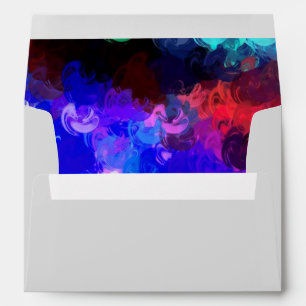 Colourful Abstract Plain Elegant Professional Envelope