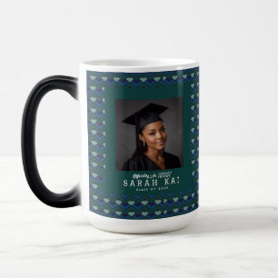 Colourful Abstract Print Graduation Party Magic Mug