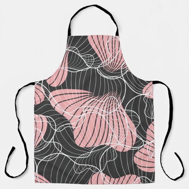 Colourful abstract, seamless artistic pattern. apron (Front)