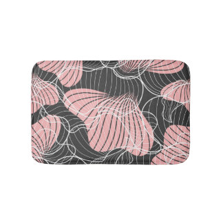 Colourful abstract, seamless artistic pattern. bath mat