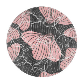 Colourful abstract, seamless artistic pattern. cutting board