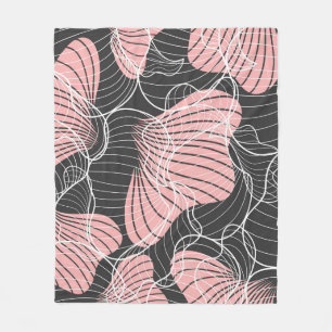 Colourful abstract, seamless artistic pattern. fleece blanket