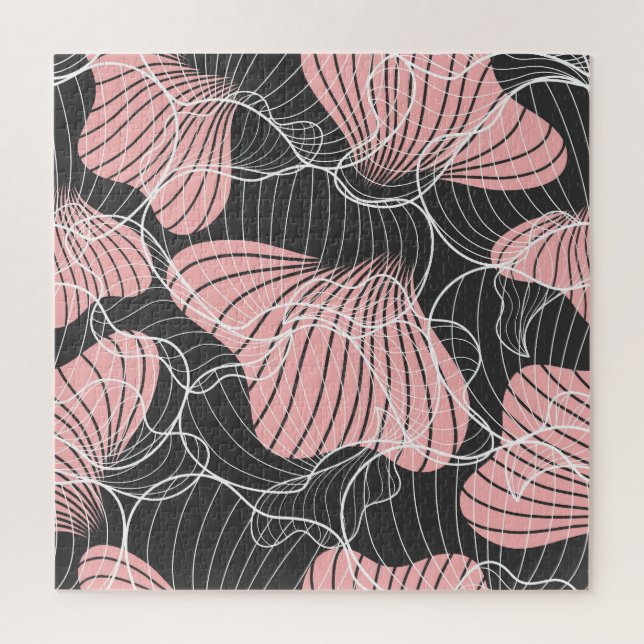 Colourful abstract, seamless artistic pattern. jigsaw puzzle (Vertical)