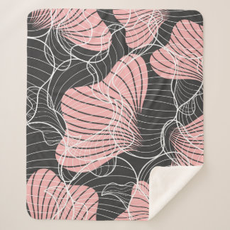 Colourful abstract, seamless artistic pattern. sherpa blanket