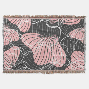 Colourful abstract, seamless artistic pattern. throw blanket