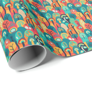 Colourful abstract seamless pattern. wrapping paper