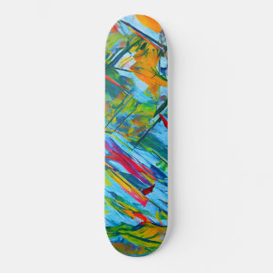 Colourful Abstract Skateboard