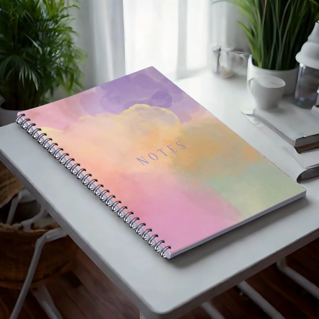 Colourful Abstract Spiral Notebook (Creator Uploaded)