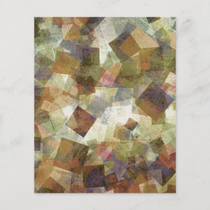Colourful abstract squares scrapbook background pa