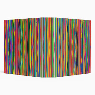 Colourful abstract stripes design adult cloth face binder