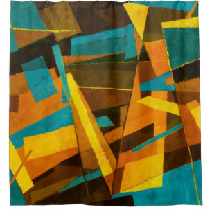 Colourful Abstract Stripes: Paint Texture