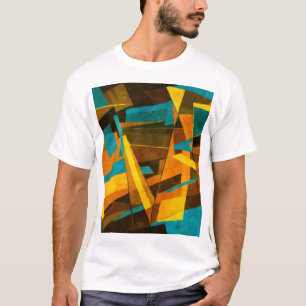 Colourful Abstract Stripes: Paint Texture T-Shirt