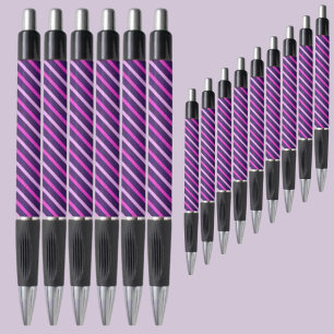 Colourful Abstract Stripes Pattern          Pen