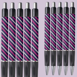 Colourful Abstract Stripes Pattern          Pen