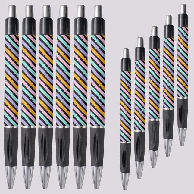 Colourful Abstract Stripes Pattern          Pen (Creator Uploaded)