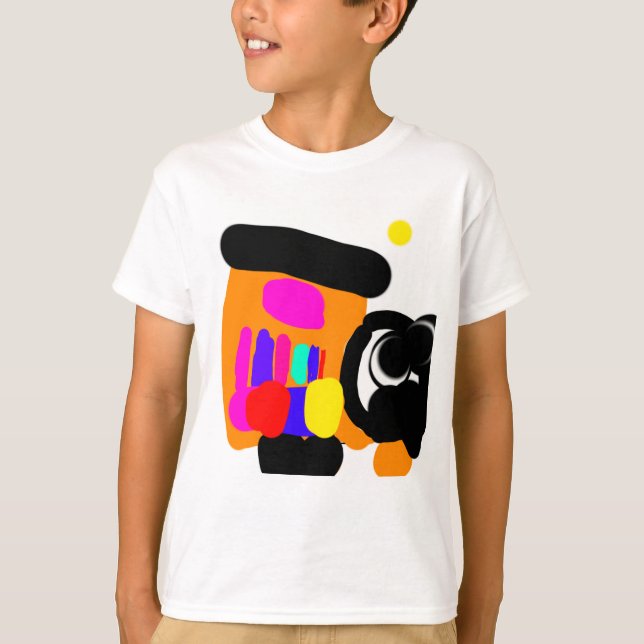 colourful abstract T-Shirt (Front)